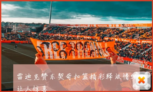 雷迪克赞东契奇扣篮精彩释放情绪让人惊喜